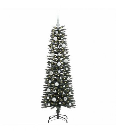vidaXL Artificial Christmas Tree Green 120 cm PVC and Plastic