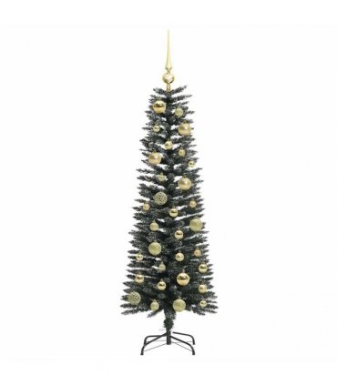 vidaXL Artificial Christmas Tree Green 120 cm PVC and Plastic