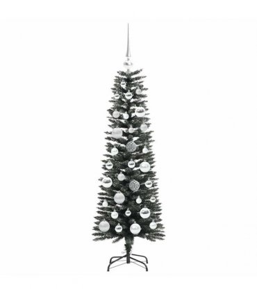 vidaXL Artificial Christmas Tree Green 120 cm PVC and Plastic