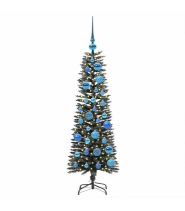 vidaXL Artificial Christmas Tree Green 120 cm PVC and Plastic