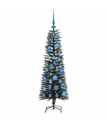 vidaXL Artificial Christmas Tree Green 120 cm PVC and Plastic