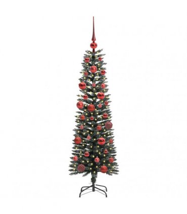 vidaXL Artificial Christmas Tree Green 150 cm PVC and Plastic