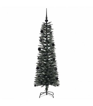 vidaXL Artificial Christmas Tree Green 150 cm PVC and Plastic