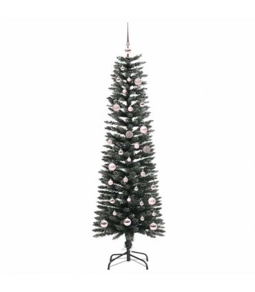 vidaXL Artificial Christmas Tree Green 150 cm PVC and Plastic