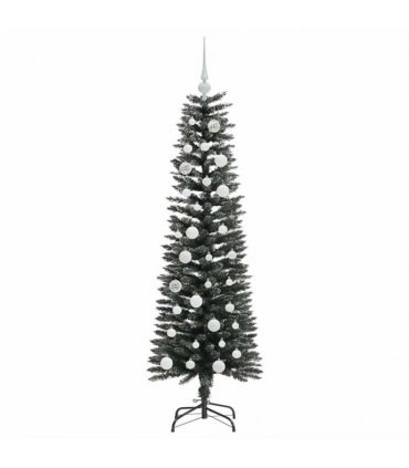 vidaXL Artificial Christmas Tree Green 150 cm PVC and Plastic