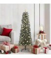 vidaXL Artificial Christmas Tree Green 150 cm PVC and Plastic