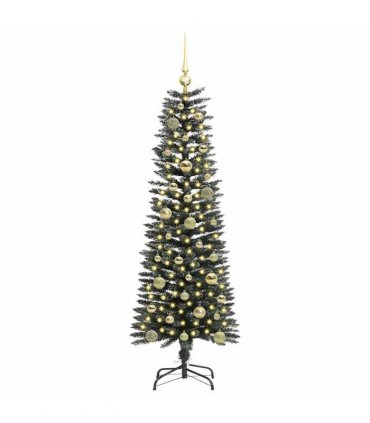 vidaXL Artificial Christmas Tree Green 150 cm PVC and Plastic