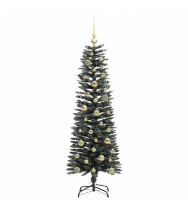 vidaXL Artificial Christmas Tree Green 150 cm PVC and Plastic