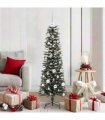 vidaXL Artificial Christmas Tree Green 150 cm PVC and Plastic