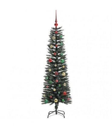 vidaXL Artificial Christmas Tree Green 150 cm PVC and Plastic