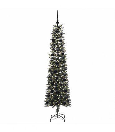 vidaXL Artificial Christmas Tree Green 180 cm PVC and Plastic