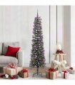 vidaXL Artificial Christmas Tree Green 180 cm PVC and Plastic
