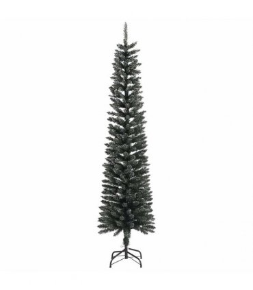 vidaXL Artificial Christmas Tree Green 240 cm PVC and Plastic