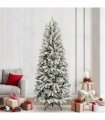 vidaXL Artificial Christmas Tree with Bauble 240 cm 300 LEDs