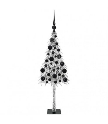 vidaXL Christmas Tree White 120 cm PE and Steel