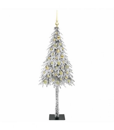 vidaXL Christmas Tree White 150 cm PE and Steel