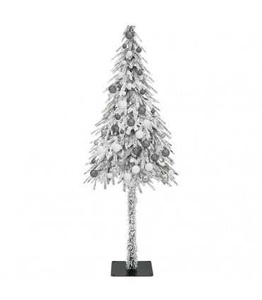 vidaXL Christmas Tree with 300 LEDs White 180 cm PE and Steel