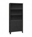 vidaXL Industrial Bookshelf Anthracite 80x32x180 cm Steel