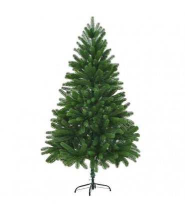 vidaXL Christmas Tree with LED Light Green 180 cm PE