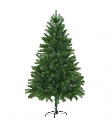 vidaXL Christmas Tree with LED Light Green 180 cm PE