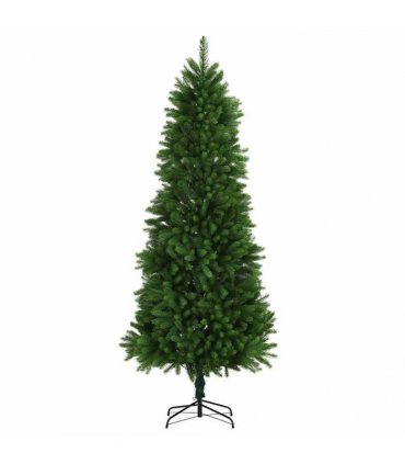 vidaXL Christmas Tree with LED Light Green 240 cm PE