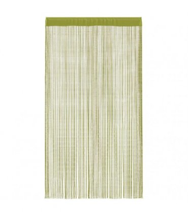 vidaXL String Curtains 2 pcs 100x250 cm Green