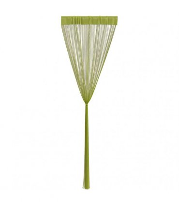 vidaXL String Curtains 2 pcs 100x250 cm Green