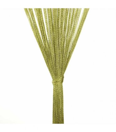 vidaXL String Curtains 2 pcs 140x250 cm Green