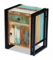 vidaXL Bedside Cabinet Solid Reclaimed Wood
