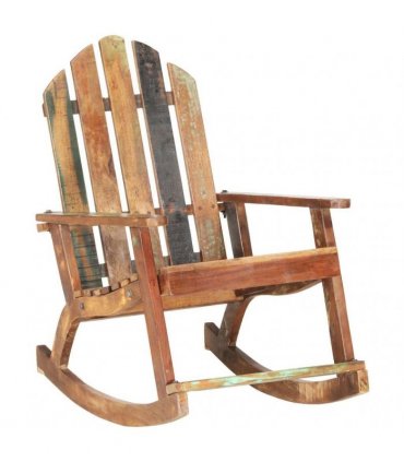 vidaXL Garden Rocking Chair Solid Reclaimed Wood