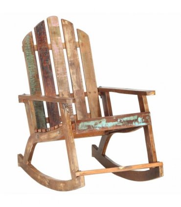 vidaXL Garden Rocking Chair Solid Reclaimed Wood