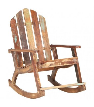 vidaXL Garden Rocking Chair Solid Reclaimed Wood