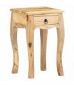 vidaXL Bed Cabinet 28x28x46 cm Solid Mango Wood