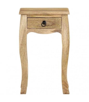 vidaXL Bed Cabinet 28x28x46 cm Solid Mango Wood