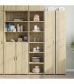 vidaXL Highboard Sonoma Oak 45x41x185 cm Engineered Wood