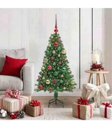 vidaXL Christmas Tree with LED Light 120 cm 150 LEDs Warm White