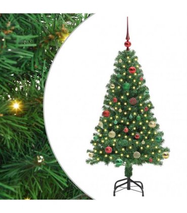 vidaXL Christmas Tree with LED Light 150 cm 150 LEDs Warm White