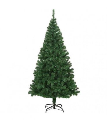 vidaXL Christmas Tree with LED Light 180 cm 300 LEDs Warm White