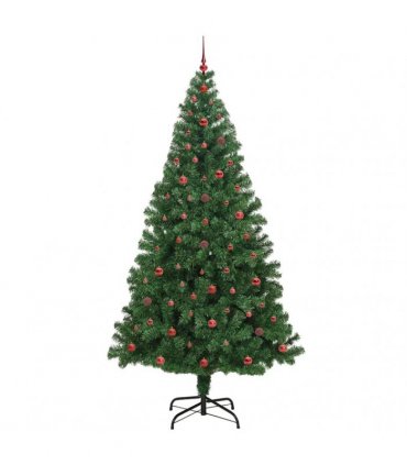 vidaXL Christmas Tree with LED Light 240 cm 300 LEDs Warm White