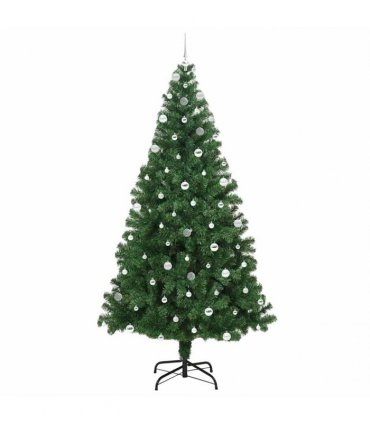 vidaXL Christmas Tree with LED Light 240 cm 300 LEDs Warm White