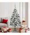 vidaXL Artificial Christmas Tree White 180 cm
