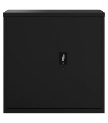 vidaXL File Cabinet Black 90x40x90 cm Steel