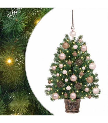 vidaXL Artificial Christmas Tree Green 75 cm PE and PVC