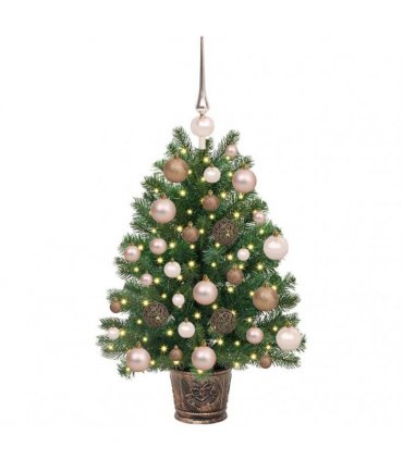vidaXL Artificial Christmas Tree Green 75 cm PE and PVC