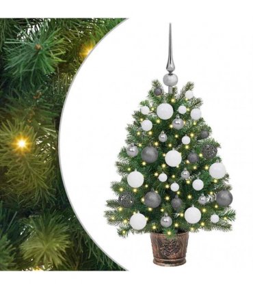 vidaXL Artificial Christmas Tree Green 75 cm PE and PVC
