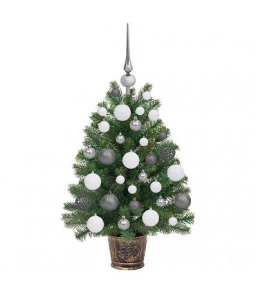 vidaXL Artificial Christmas Tree Green 75 cm PE and PVC