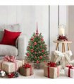 vidaXL Artificial Christmas Tree Green 75 cm PE and PVC