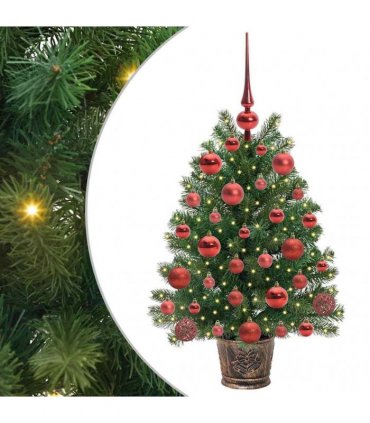 vidaXL Artificial Christmas Tree Green 75 cm PE and PVC