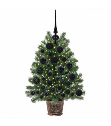 vidaXL Artificial Christmas Tree Green 75 cm PE and PVC