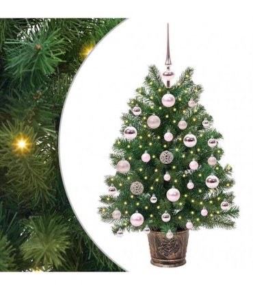 vidaXL Artificial Christmas Tree Green 75 cm PE and PVC